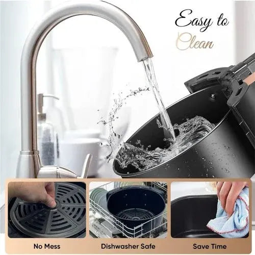 Silver Crest Airfryer 6L + Ebook de 100 recettes à cuisiner au Airfryer!