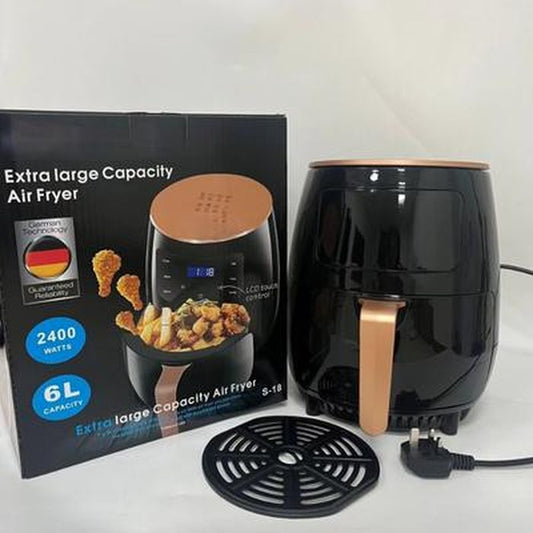Silver Crest Airfryer 6L + Ebook de 100 recettes à cuisiner au Airfryer!