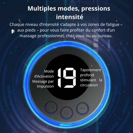 TATA Relax™ – Tapis de Massage Électrique Pliable