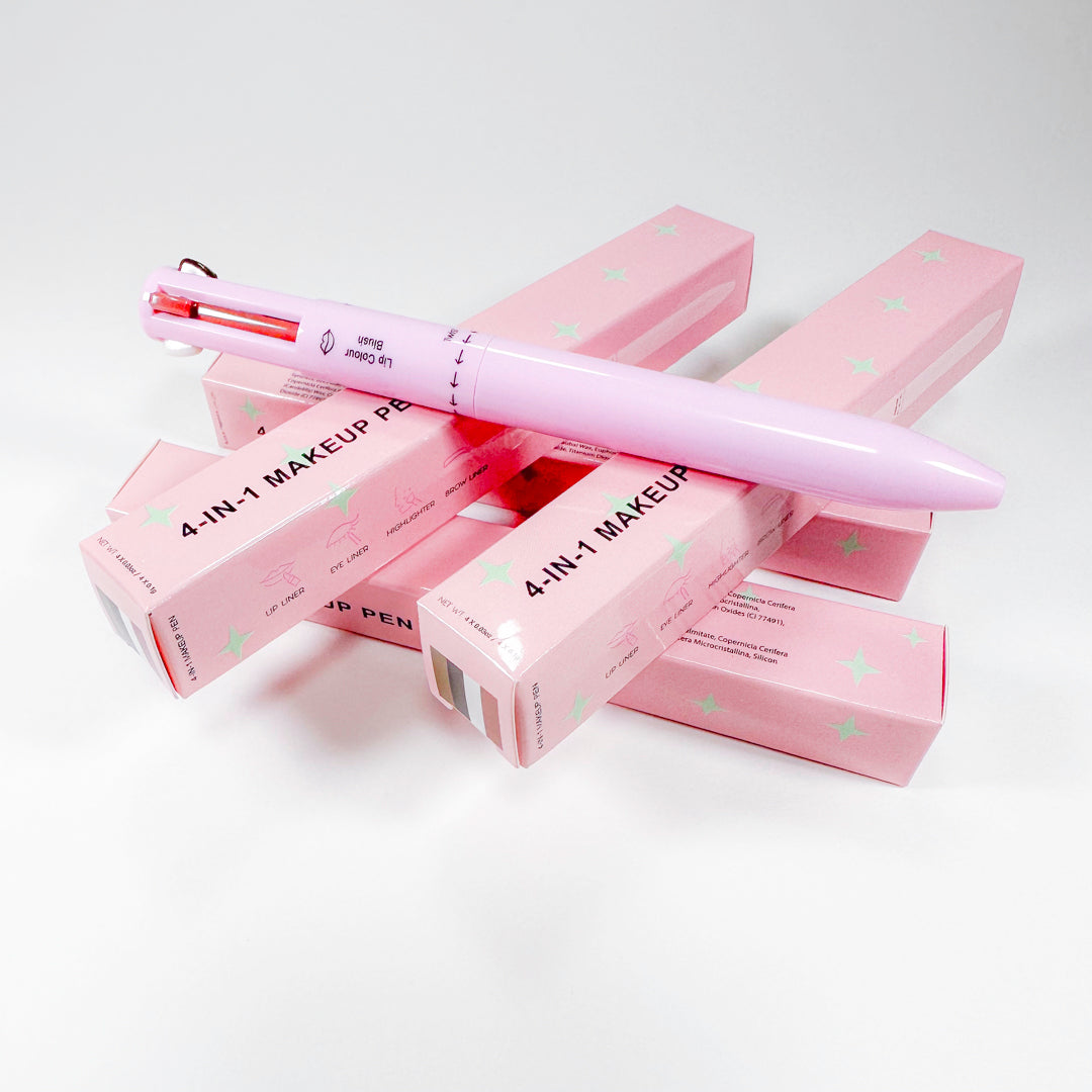 💄Stylo de maquillage 4 en 1 – L’outil beauté indispensable pour les femmes pressées et stylées!